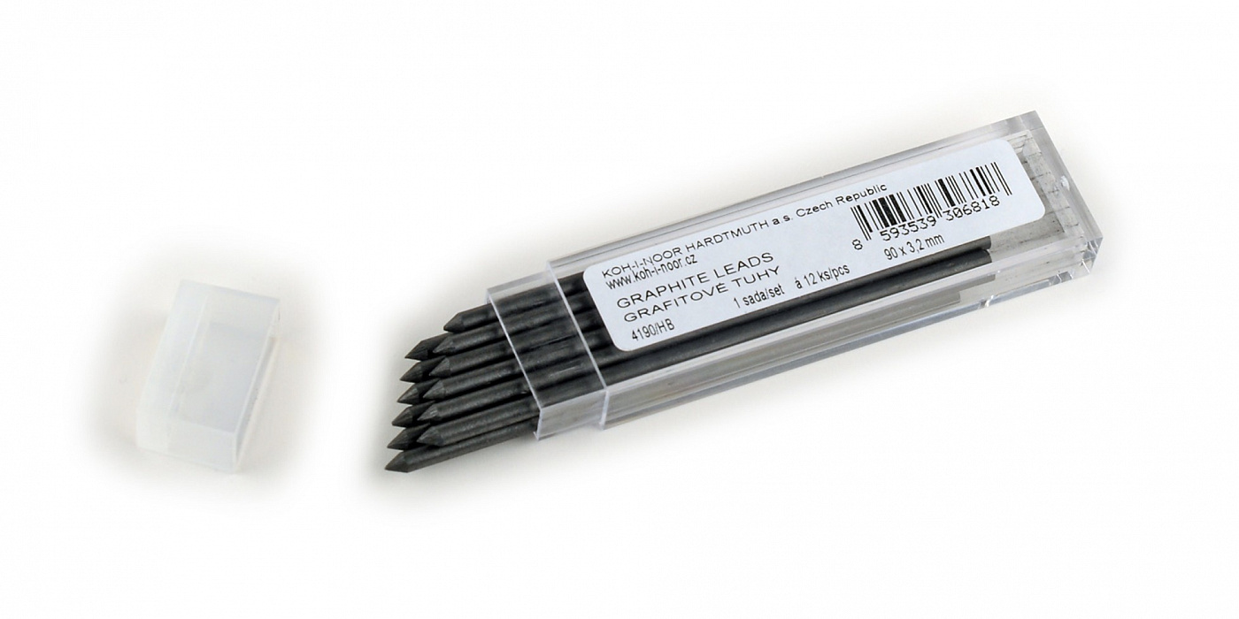 Набор стержней для цангового карандаша Koh-I-Noor 12 шт 3,2 мм, HB информационно измерительные подходы для оценки качества технических средств хронометрии