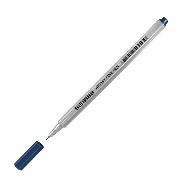 Ручка капиллярная SKETCHMARKER Artist fine pen цв. Темно-синий ручка капиллярная sketchmarker artist fine pen цв нефритовый