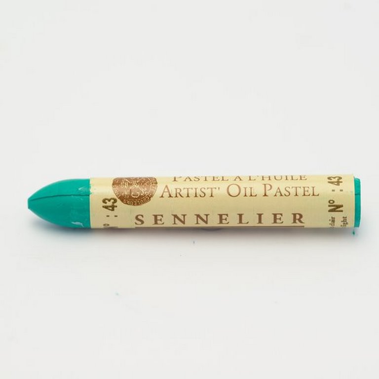 Пастель масляная Sennelier кобальт зеленый светлый пастель масляная sennelier фаянсовый голубой