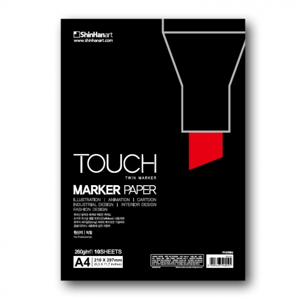 Бумага Touch "Marker Paper" A4 10 листов 260 г