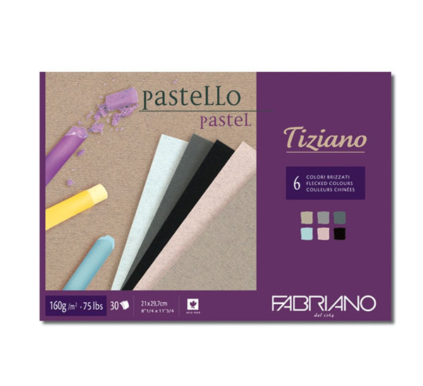 Блокнот-cклейка для пастели Fabriano "Tiziano Brizzati Colour"