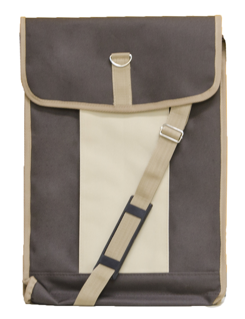 Сумка для планшета 42х30 (жест.) коричневая с бежевым карманом сумка c ручками nobo nbag j2100 c005