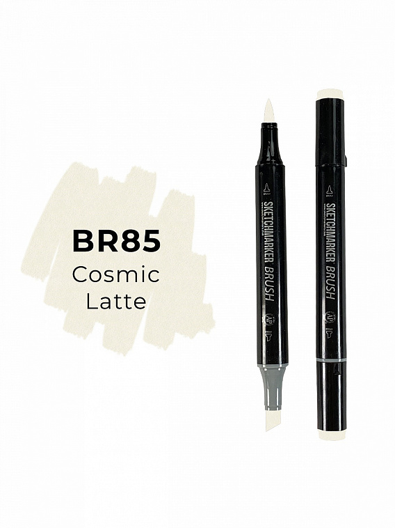 Маркер двухсторонний на спиртовой основе Sketchmarker Brush Цвет Космическое латте 606x758