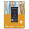 Альбом-склейка для акварели Fabriano "Watercolour Studio" Сатин 22,9x30,5 см 75 л 200 г 1