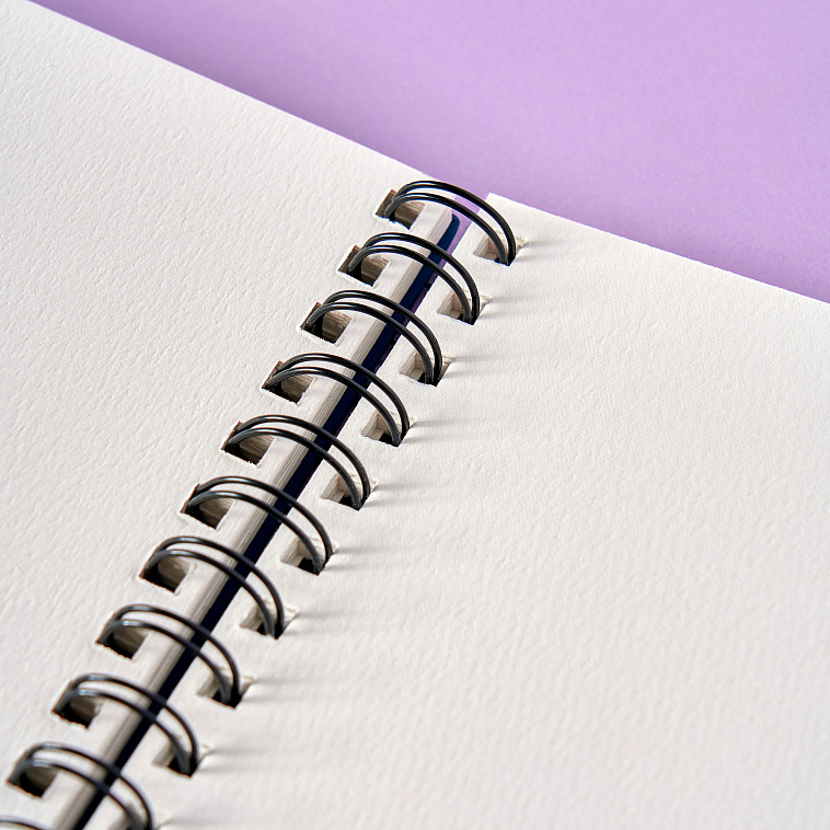 Скетчбук для акварели на спирали Малевичъ "Monet" 20х20 см 20 л 300 г, мелкое зерно 606x758