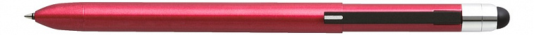 Ручка мультисистемная Tombow ZOOM L104 0,7 мм, с механическим карандашом, корпус красный