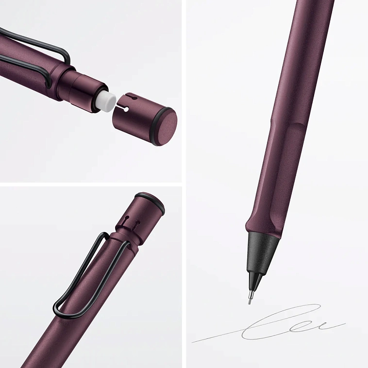 Карандаш автоматический Lamy "1E3 safari", Scarlet, 0,5 мм 606x758