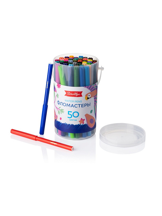 Фломастеры Globus, 50 шт. 606x758