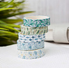 Набор декоративного скотча "Designer prints", leaves 1