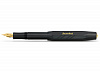 Ручка перьевая Kaweco CLASSIC Sport Guilloche, чернила синие, корпус черный 1