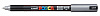 Маркер UNI "POSCA" PC-1MR, 0,7 мм, наконечник игольчатый, цвет серебряный