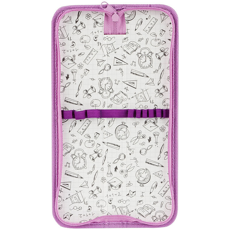 Пенал для кистей ArtSpace "Purple" 27х6,8 см, PU кожа, софт-тач 606x758