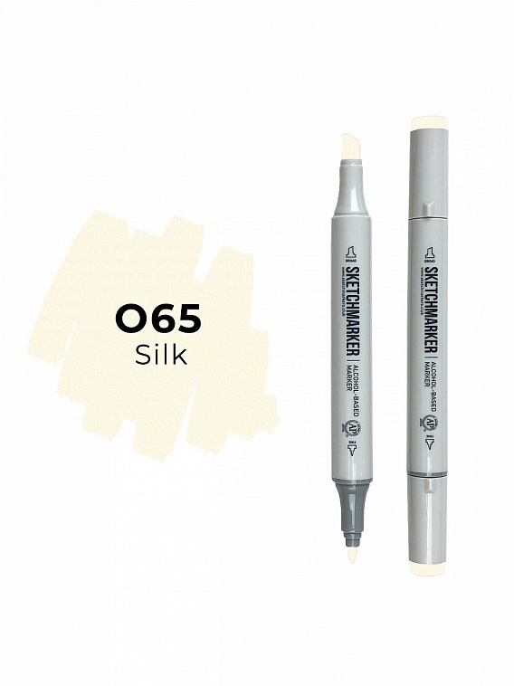 Маркер двухсторонний на спиртовой основе Sketchmarker Цвет Шёлк 606x758
