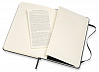 Записная книжка в линейку Moleskine "Classic" Medium 11,5х18 см 240 стр, твердая обложка черная 5