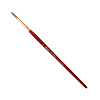 Кисть синтетика №8 круглая Pinax "Oro Rosso 751" короткая ручка