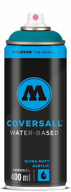 Аэрозольная краска Molotow "Coversall WB" 400 мл,  #215 aqua 606x758
