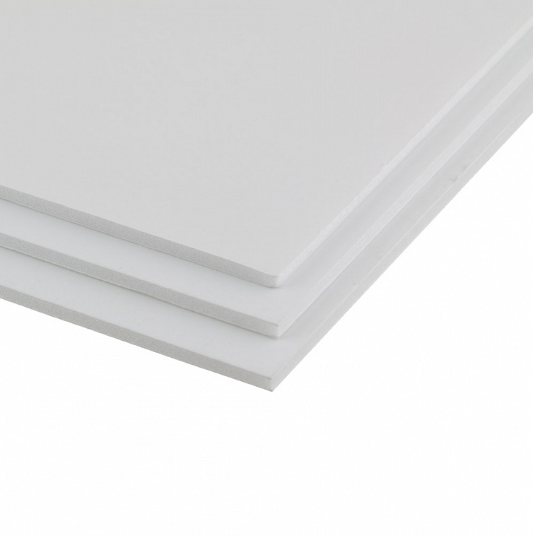 ▲Пенокартон Foam  белый 50х70 см 10мм 606x758
