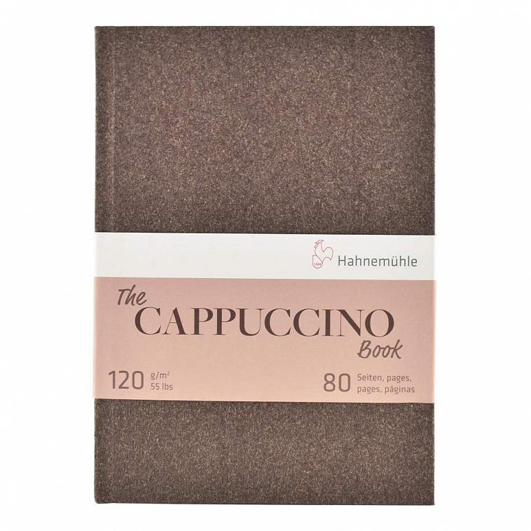 Блокнот для набросков Hahnemuhle "Cappuccino" А5 40 л 120 г светло-коричневый, жесткая обложка