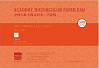 Альбом-склейка для акварели Baohong 26х38 см 10 л 300 г, хлопок, мелкозернистая