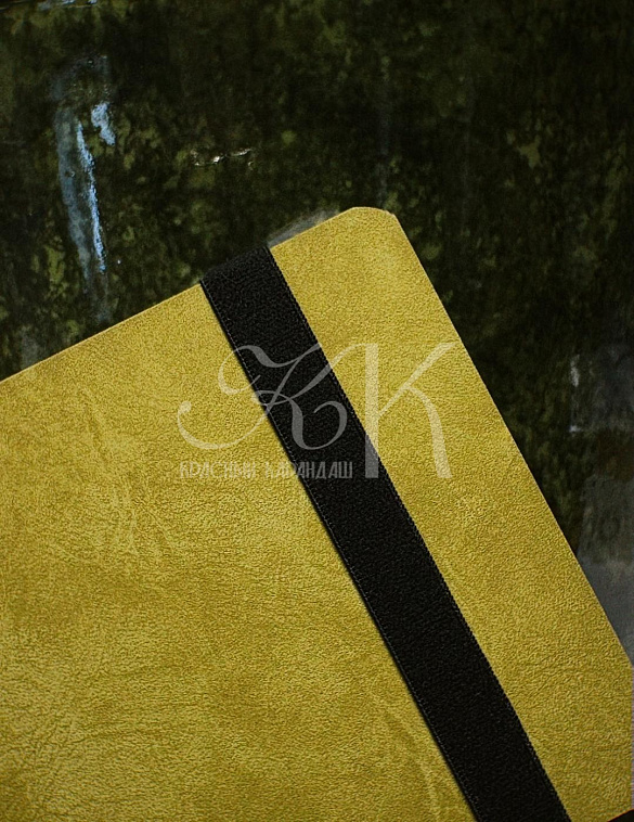 Мини-скетчбук для акварели Potentate 10х10 см 24 л 300 г, светло-желтый 606x758