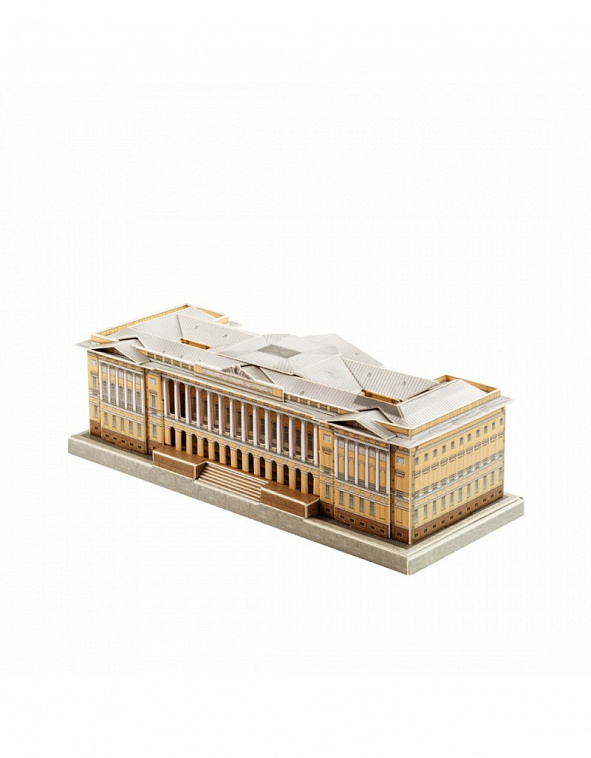 Сборная модель из картона Санкт-Петербург в миниатюре "Михайловский дворец"