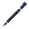 Маркер-кисть с подкачкой чернил Pentel 1-10 мм, цвет синий+зеленый металлик в блистере 1