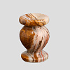 Подсвечник KK/home Napoli, 3×4.5 см, оникс 1
