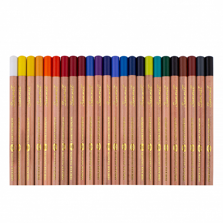 Набор пастельных карандашей "Сонет" 24 цв