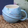 Кружка "Travel in the starry sky", light blue 450 мл 3
