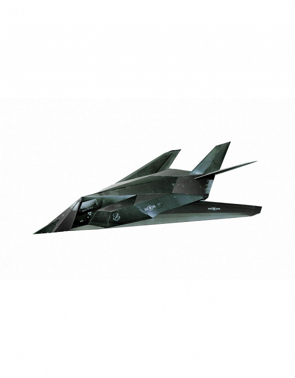 Сборная модель из картона Авиация "Малозаметный ударный самолет F-117"