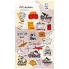 Наклейки ПВХ MESHU "Adventure time", 10*21см, 24 наклейки, инд. уп., европодвес 1
