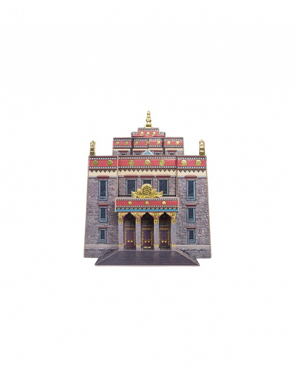 Сборная модель из картона Архитектурные памятники "Дацан Гунзэчойнэй"