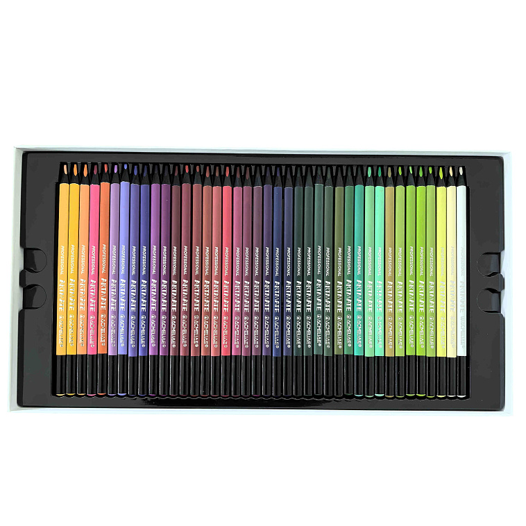 Набор карандашей цветные ACMELIAE "Blackwood Artmate" 120 цв, в картонном футляре 606x758
