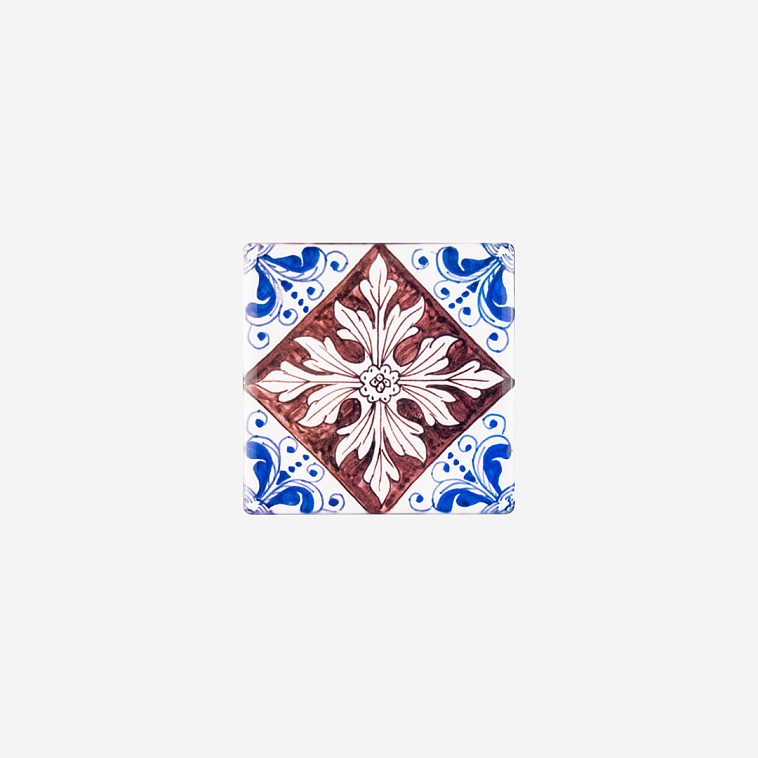 Магнит керамический "Изразцы.Узор" 606x758