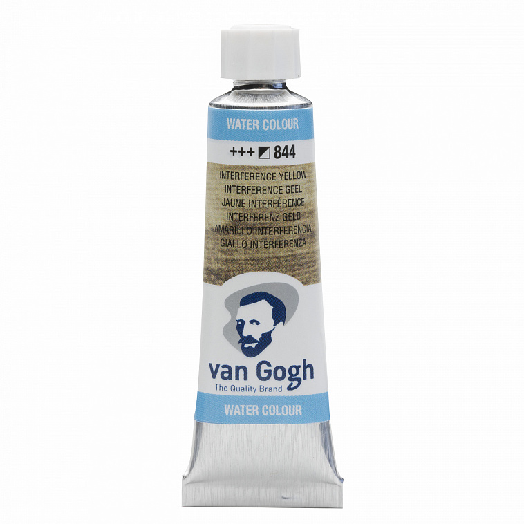 Акварель Talens "Van Gogh" 10 мл Желтый интерферентный / PW20 / PW15/ PW15 / PW15 606x758