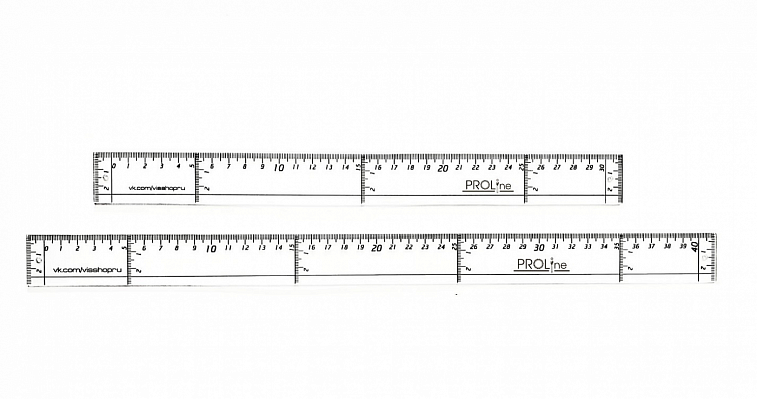 Линейка противоударная PROLine 40 см