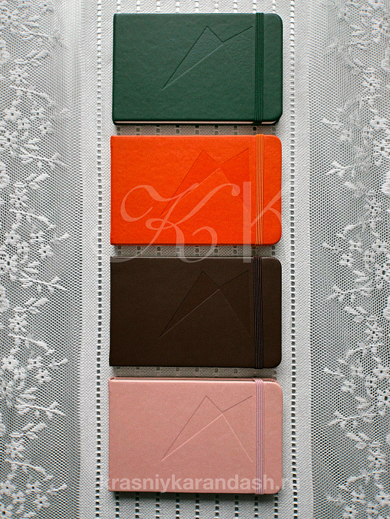 Скетчбук для акварели Mairtini "Academy" А6 24 л 200 г, хлопок, зеленый 606x758