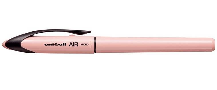 Роллер Uni-Ball AIR UBA-188C-M, 0,5 мм, цвет корпуса песчаный, цвет чернил черный 606x758