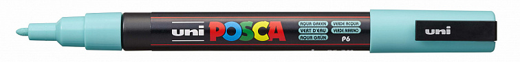 Маркер UNI "POSCA" PC-3M, 0,9-1,3 мм, наконечник пулевидный, морская волна 606x758