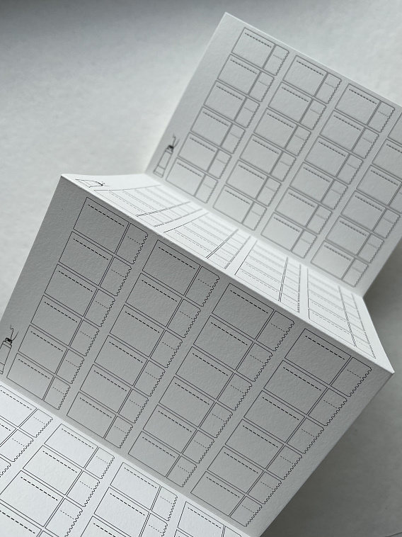 Альбом для акварели Potentate ZIG-ZAG 13х19 см 300 г, 100 % хлопок, белый 606x758
