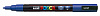 Маркер UNI "POSCA" PC-3M, 0,9-1,3 мм, наконечник пулевидный, №33 цвет синий
