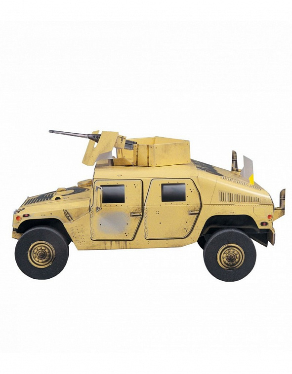 Сборная модель из картона Авто "HMMWV (Hummer военный)"