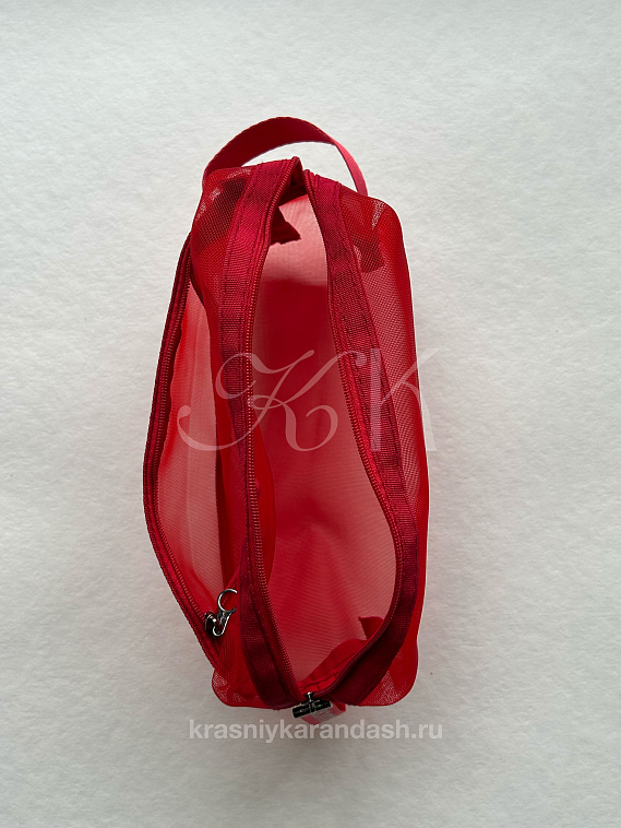 Пенал Languo 21х9х7,5 см, красный 606x758