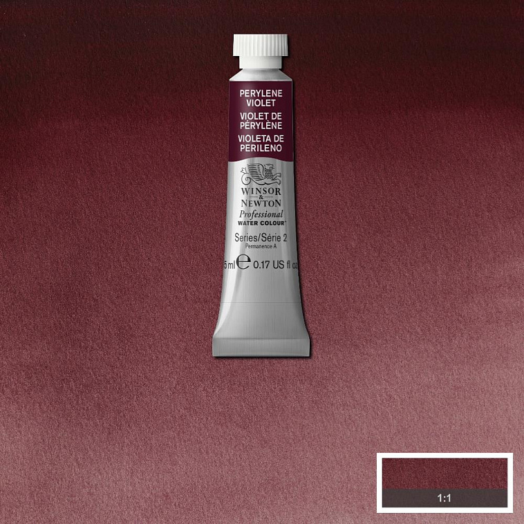 Акварель Winsor&Newton "Professional" в тюбике 5 мл Перманентный фиолетовый 606x758