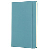 Записная книжка нелинованный Moleskine "Classic" Large, 130х210 мм 240 стр, обложка голубая 2