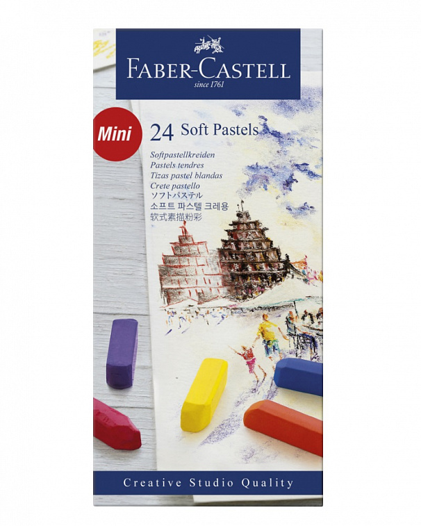 Набор сухой пастели Faber-castell "Creative Studio" 24 цв Mini