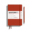 Блокнот в точку Leuchtturm1917 "Natural Colors" 14,5x21 см 61 л, мягкая обложка, цвет:  Рыжий лис