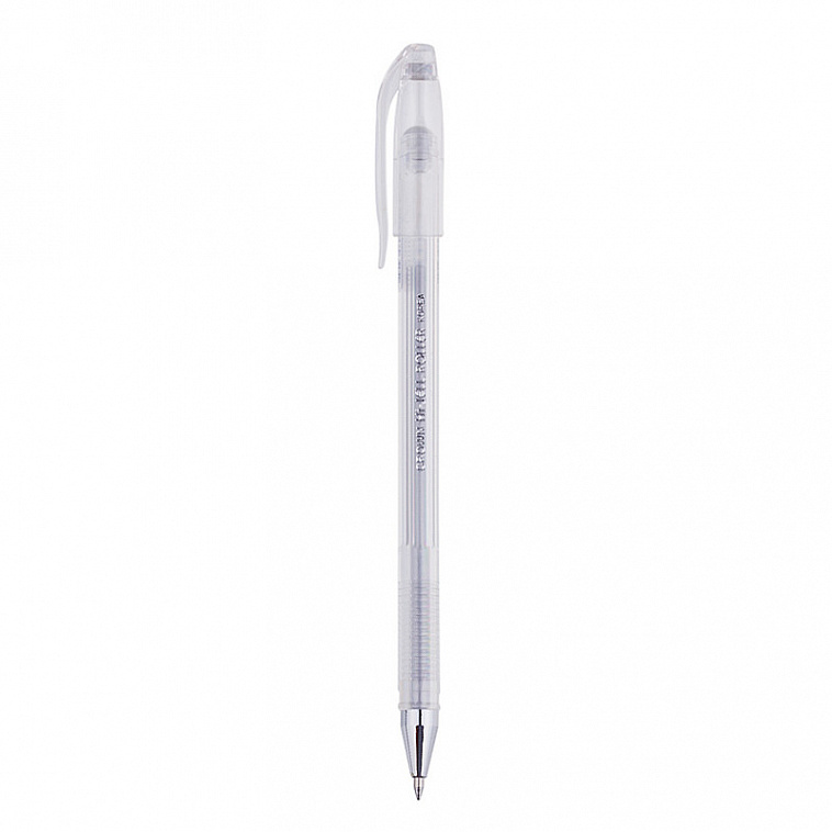 Ручка гелевая Crown HJR-500GSM 0,7 мм Серебро 606x758
