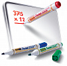 Маркер для досок Pentel 4,2 мм, пулеобразный наконечник, зеленый 2