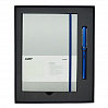 Набор ручка перьевая LAMY Al-star, F, Синий+Записная книжка, твердый переплет, А5, синий 1